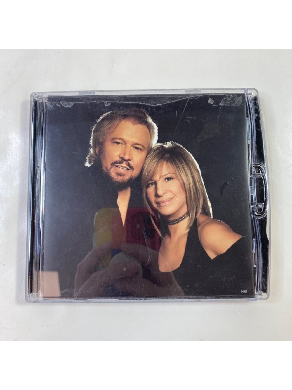 Barbra Streisand Barry Gibb 2-Sided CD/DVD Album Guilty Pleasures